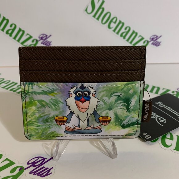 Loungefly Cardholder Disney The Lion King Chibi Simba Timon Pumbaa Card Holder - Picture 3 of 3